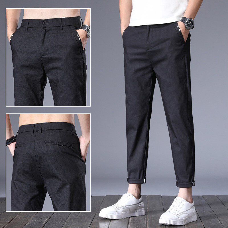 Slim Straight Work Pant