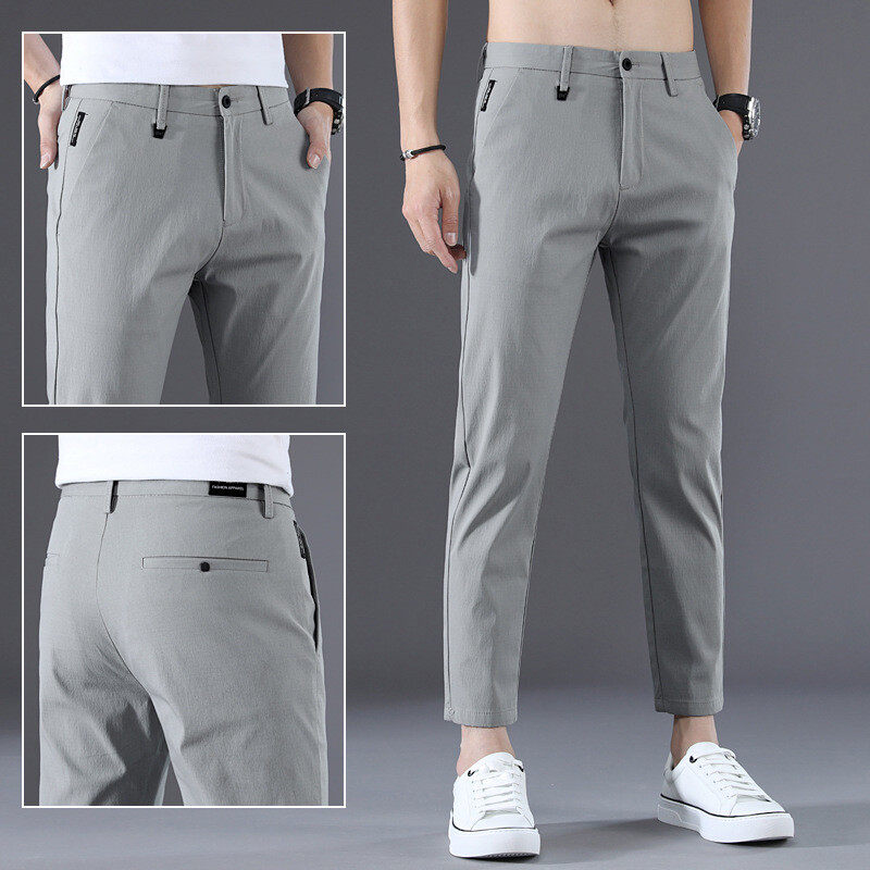 Slim Straight Work Pant