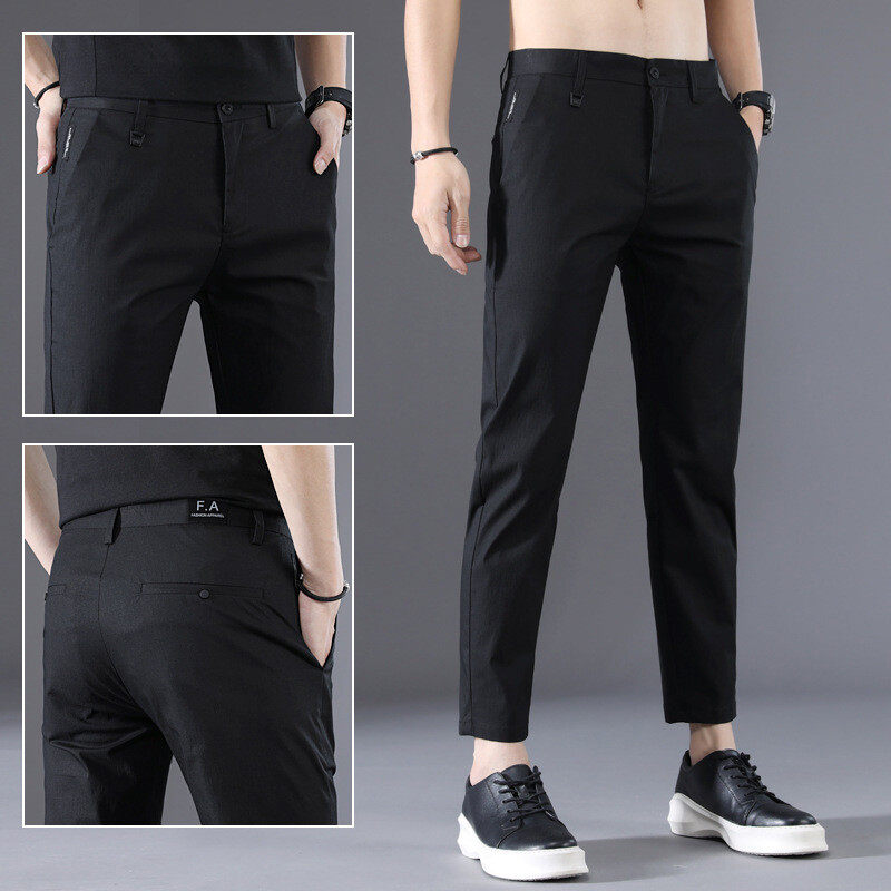 Slim Straight Work Pant