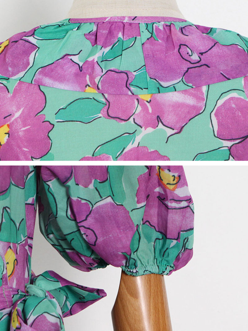 Allover Floral  Maxi  Dress