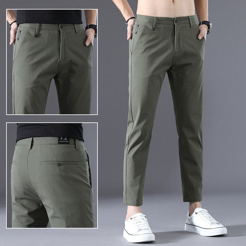 Slim Straight Work Pant