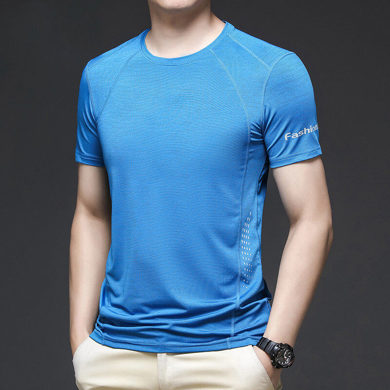 Men's Ice Filament T-Shirt With Quick Dry