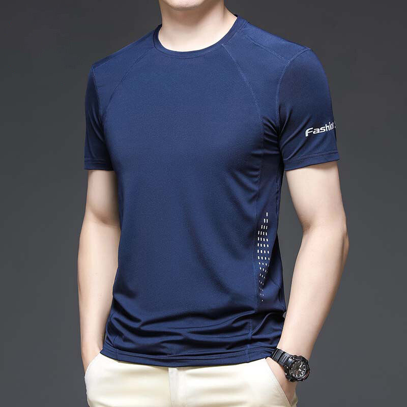 Men's Ice Filament T-Shirt With Quick Dry