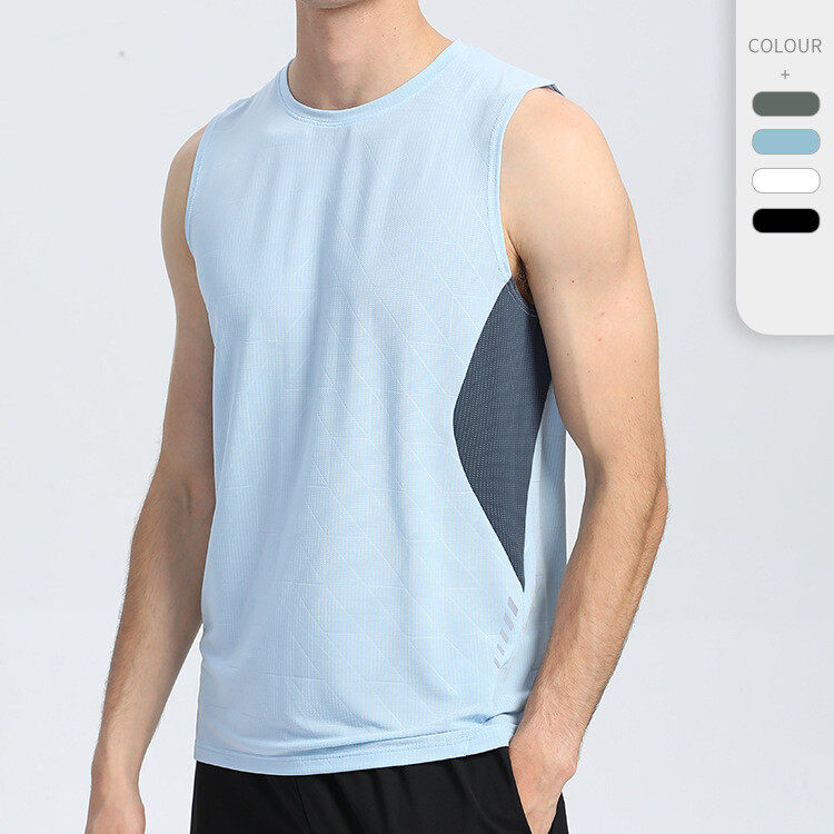 Men's Sleeveless T-shirt  With Quick Dry