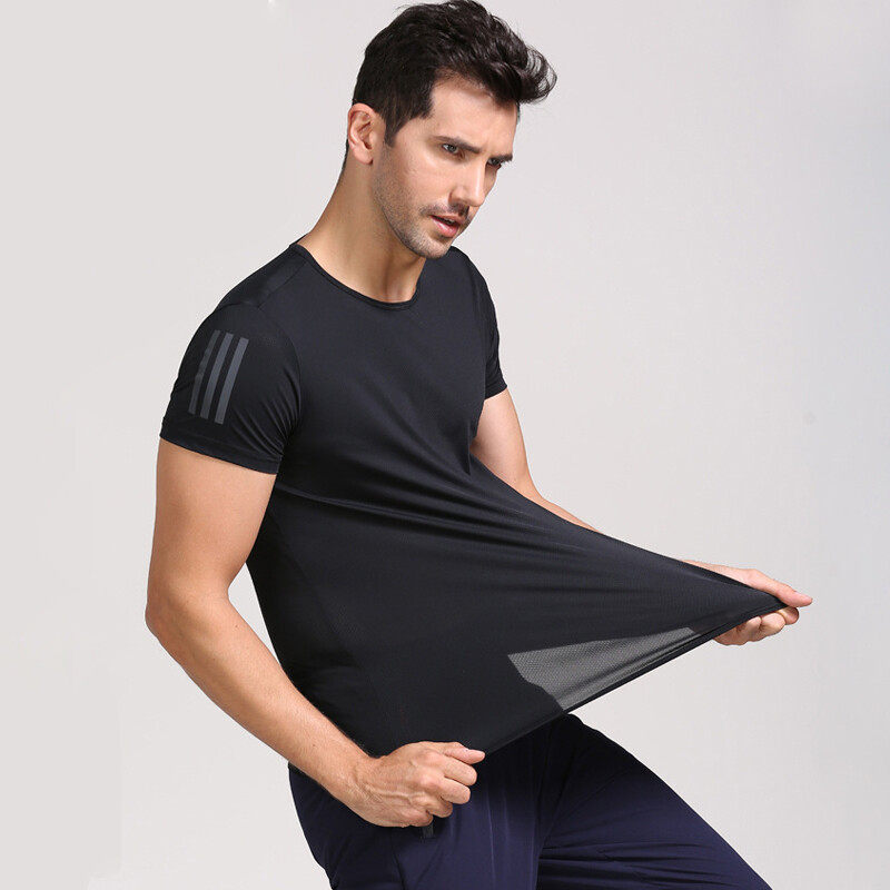 Men's Ice Filament  T-shirt With Quick Dry