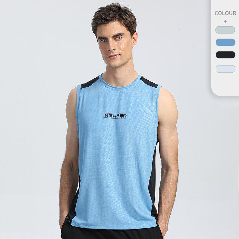 Men's  Sleeveless T-shirt With Quick Dry