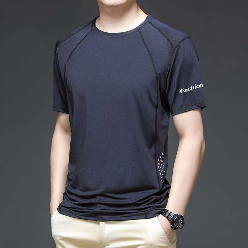 Men's Ice Filament T-Shirt With Quick Dry