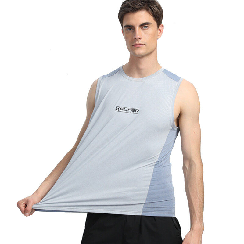 Men's  Sleeveless T-shirt With Quick Dry