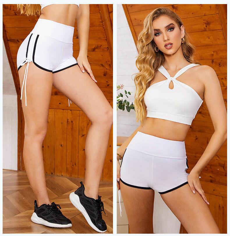 Ladies' Shorts with Side Tie Details