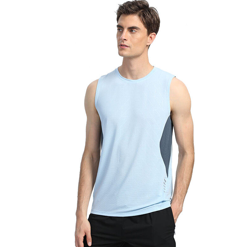 Men's Sleeveless T-shirt  With Quick Dry