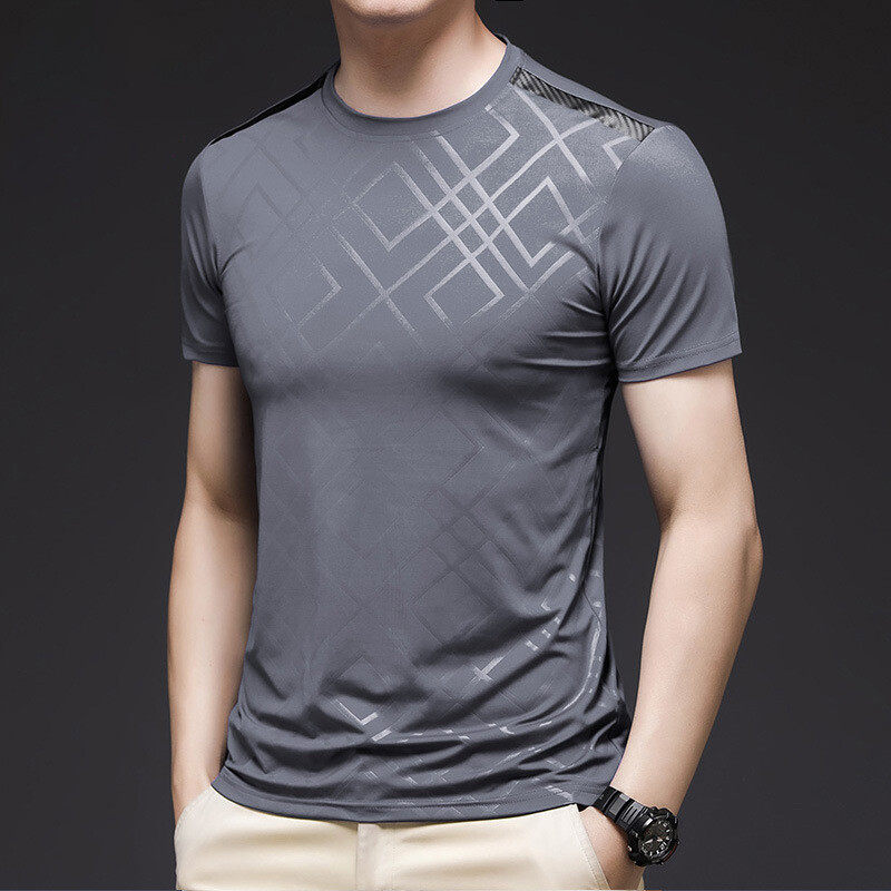 Men's Ice Filament T-Shirt With Quick Dry