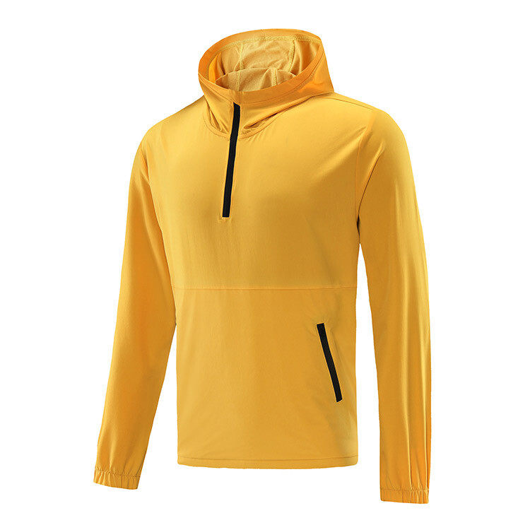 Men's Half Zipper Hood  Jacket