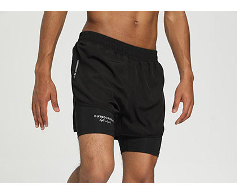 Men's Running  Division   2 In 1  Shorts