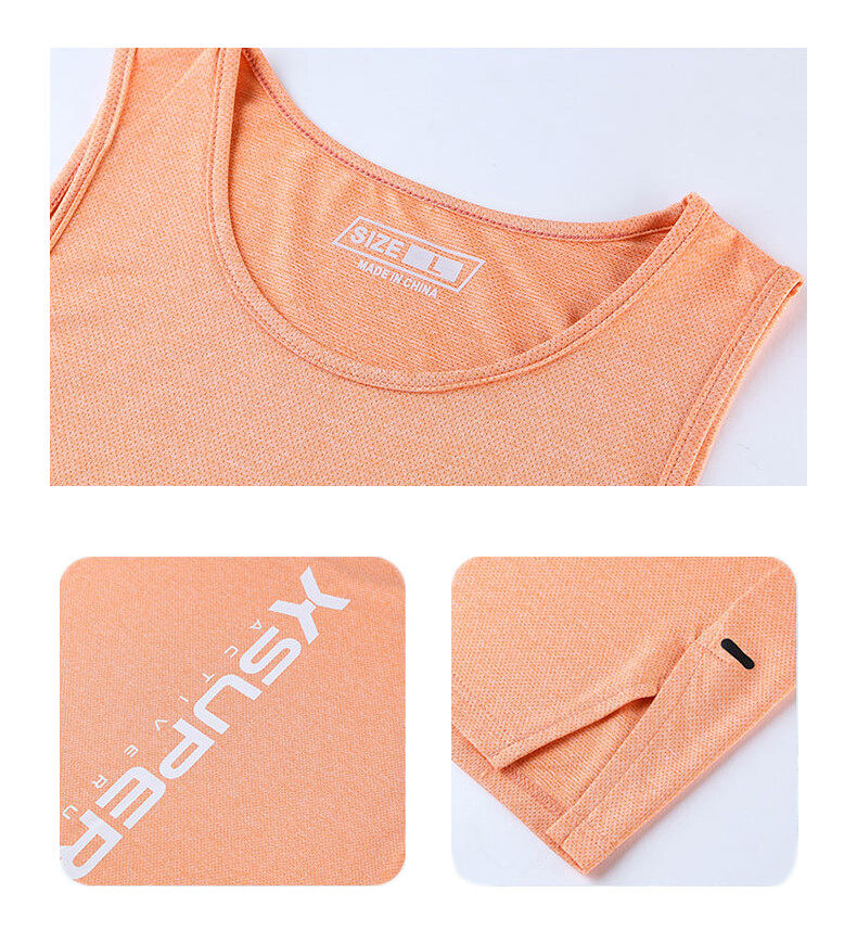 Men's  Sleeveless T-shirt With Quick Dry