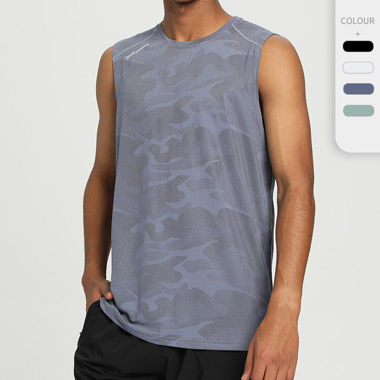Men's Sleeveless T-shirt With Quick Dry