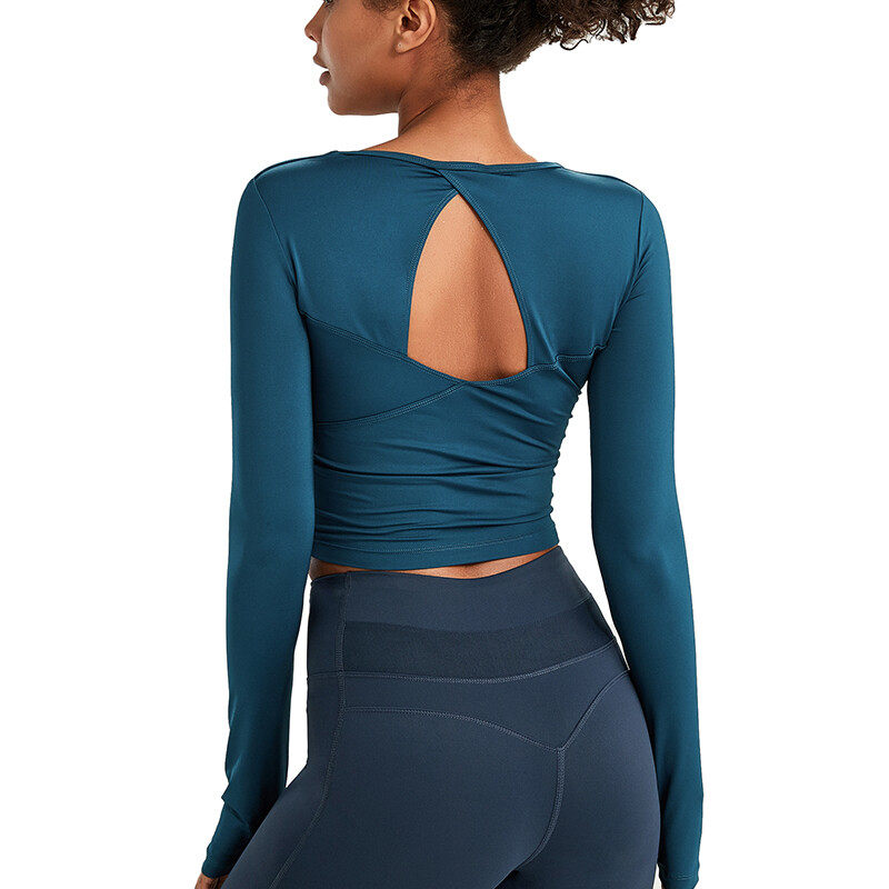 Ladies' Sports Cut out Back Top