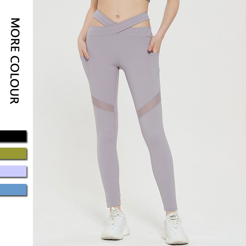 Ladies' Yoga Leggings with Pockets on Sides