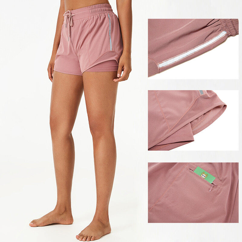 Ladies'  Running  Division   2 In 1  Shorts