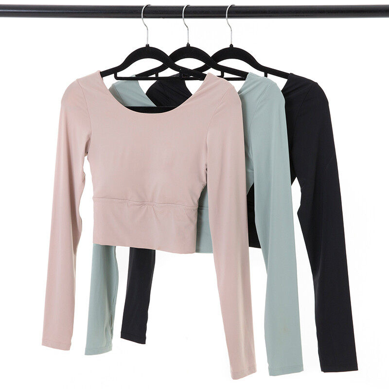 Ladies' Sports  Close-Fitting   Cut out Back Top