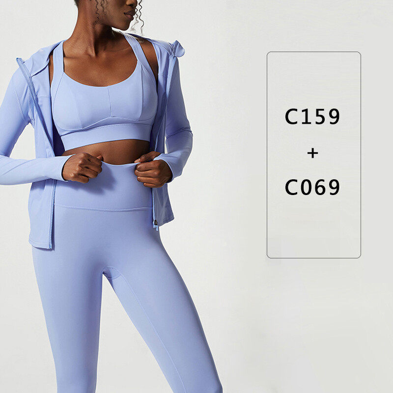 Ladie's  Yoga  3 Pcs Sets