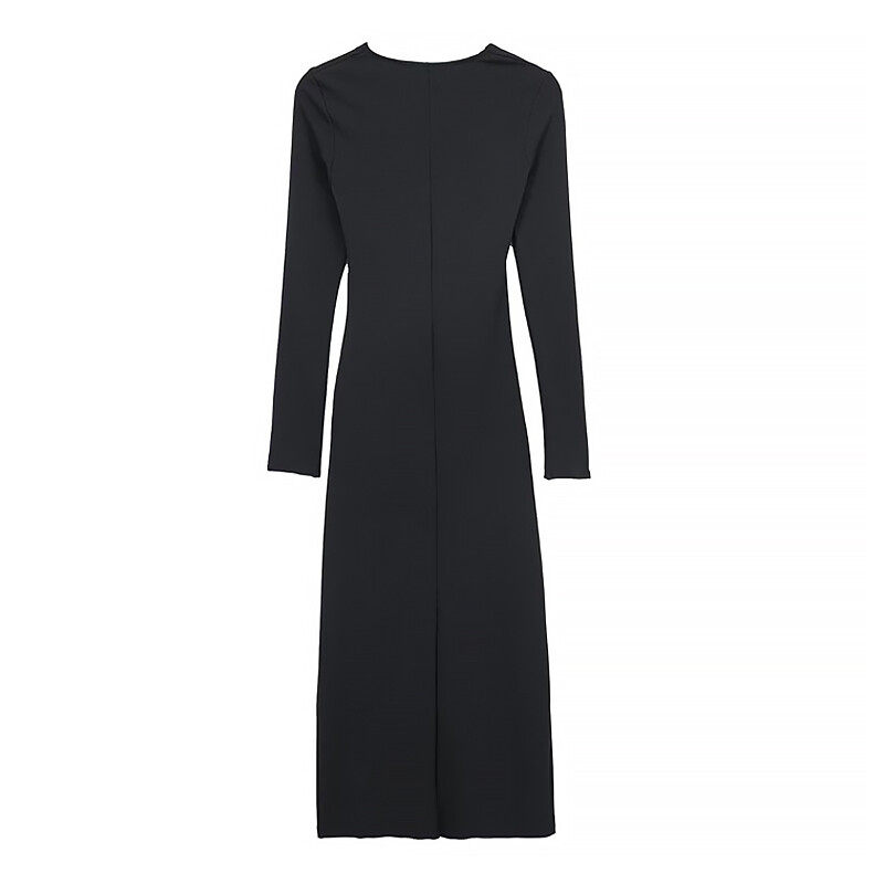 Side Slit Casual Dress