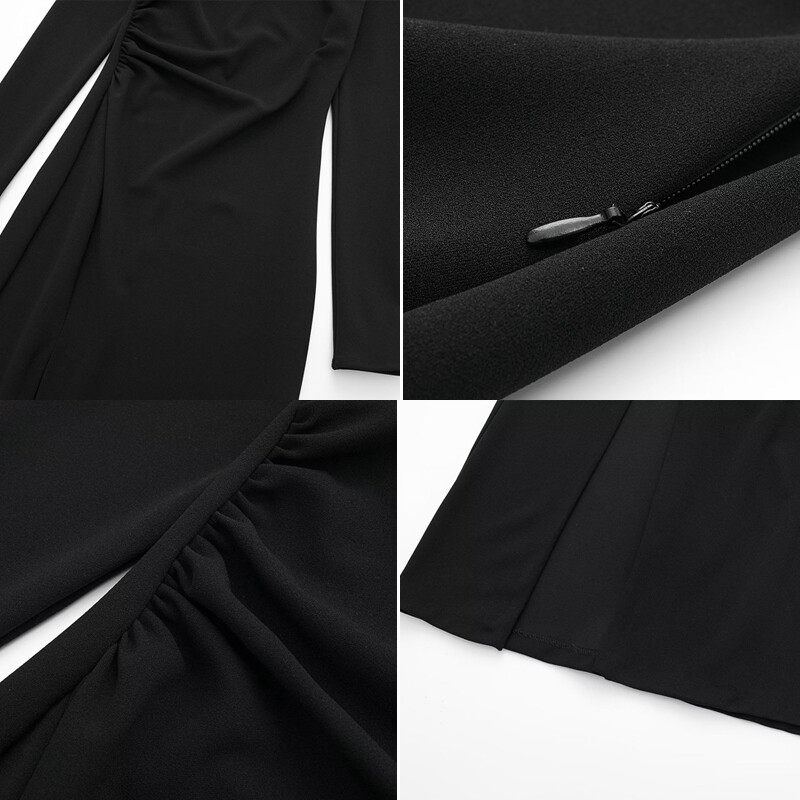 Side Slit Casual Dress