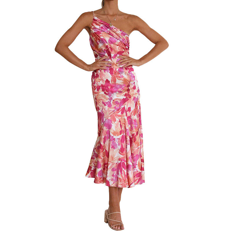 Floral Print Midi Dress