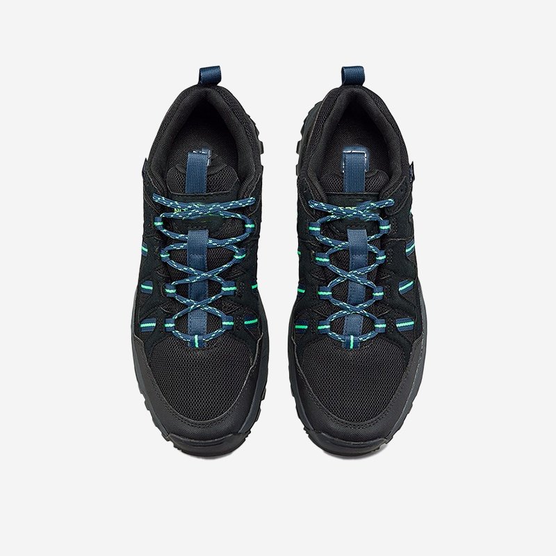 Black waterproof and breathable shoes
