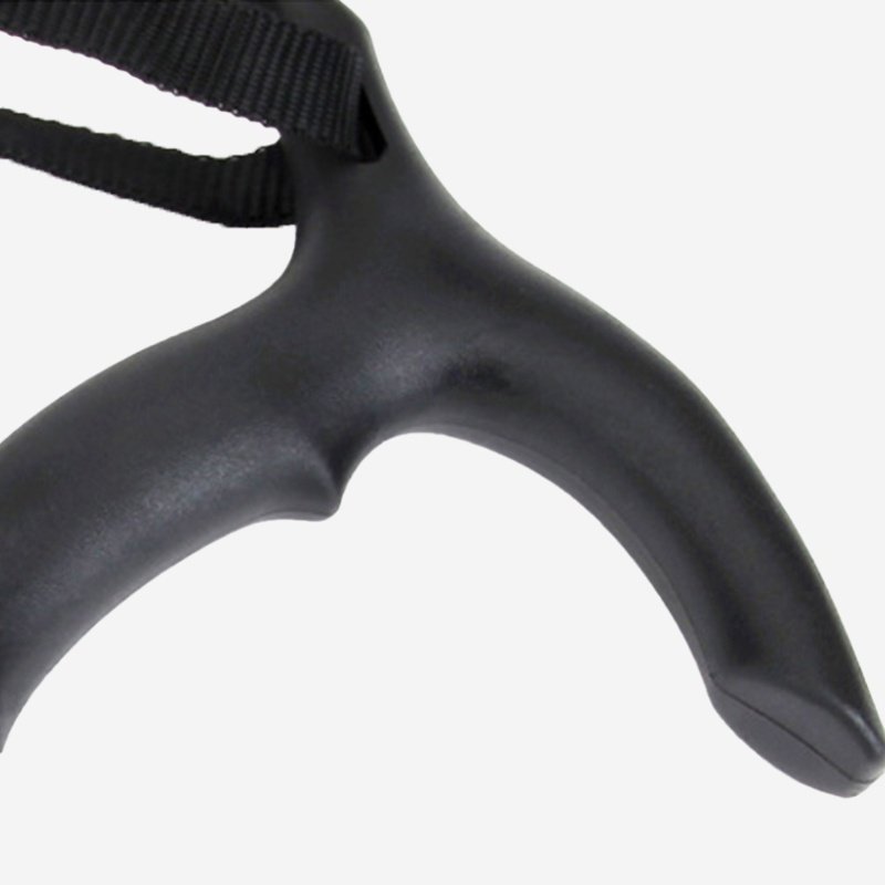 Silver ultralight aluminum alloy T-shaped hiking stick