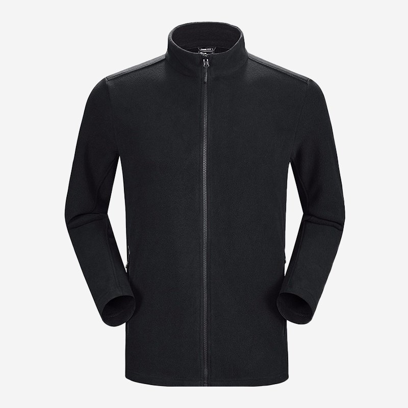 Three-in-one dark gray mountaineering suit