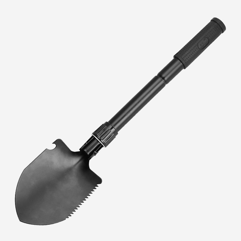 Multifunctional engineer folding shovel