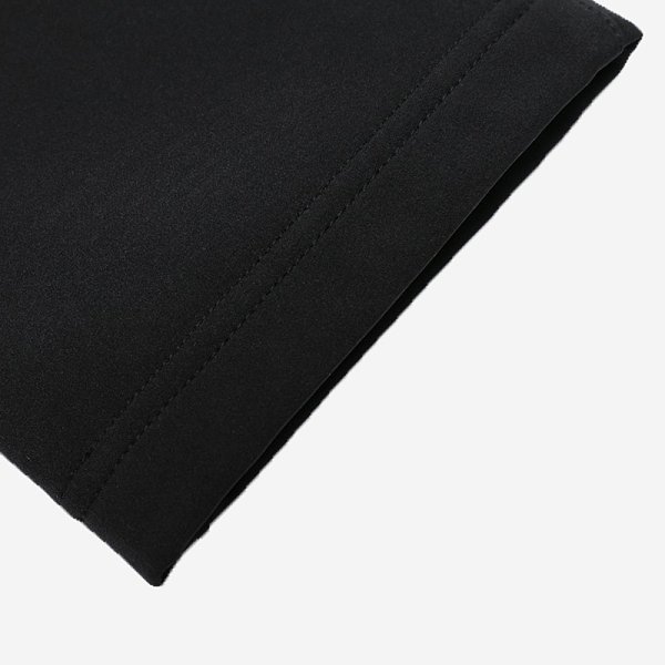 Black plus velvet padded hiking pants