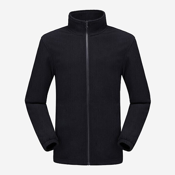 Three-in-one black cold protection jacket