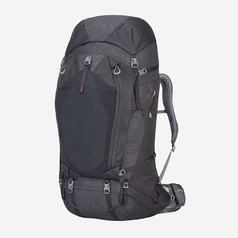 Agate black large-capacity heavy-duty mountaineering bag