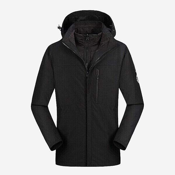 D1918 thick two-piece down cotton inner jacket