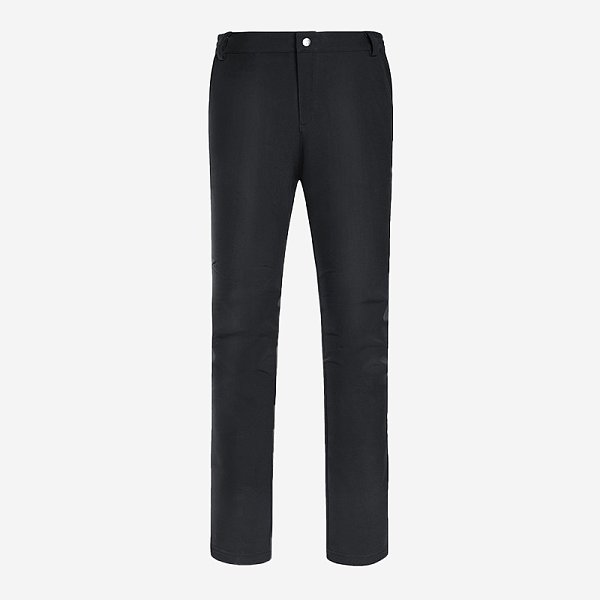 Black plus velvet padded hiking pants