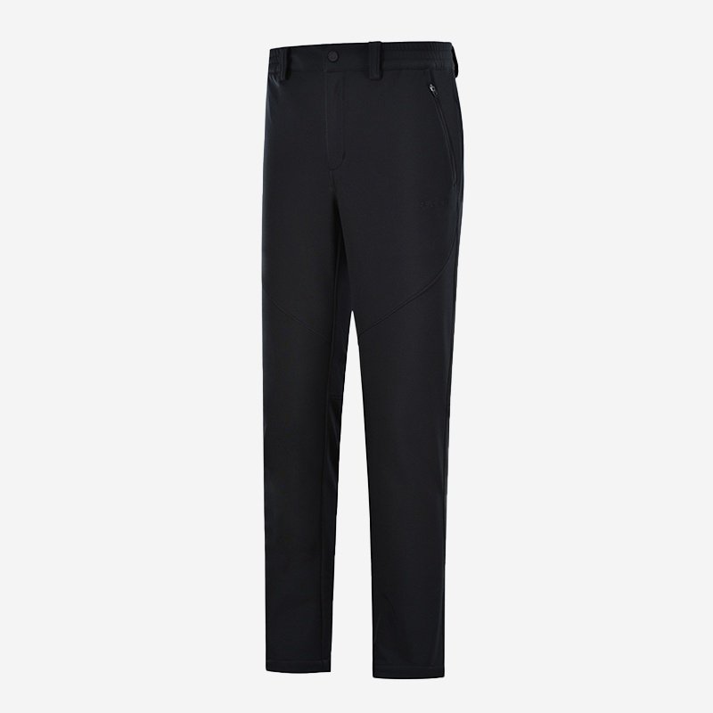 Obsidian Black Outdoor Soft Shell Hiking Pants