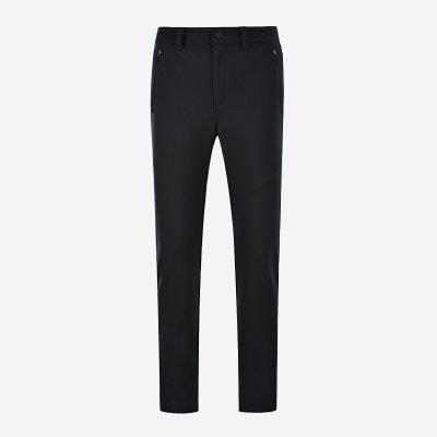 Obsidian Black Outdoor Soft Shell Hiking Pants