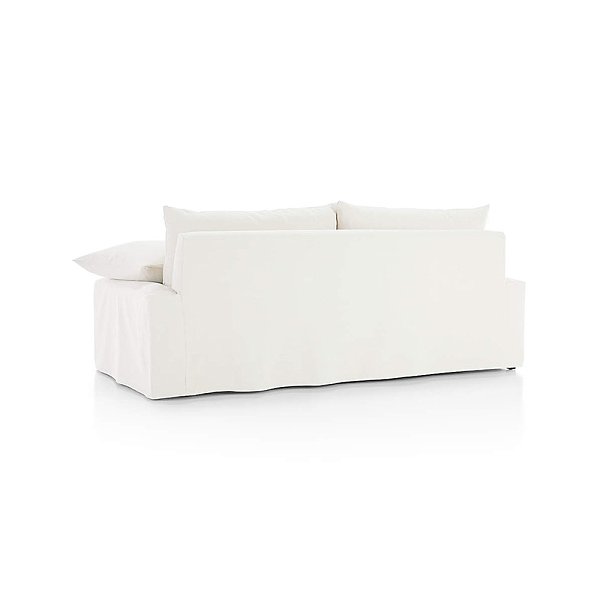 Sofa living room modern minimalist small apartment leather sofa