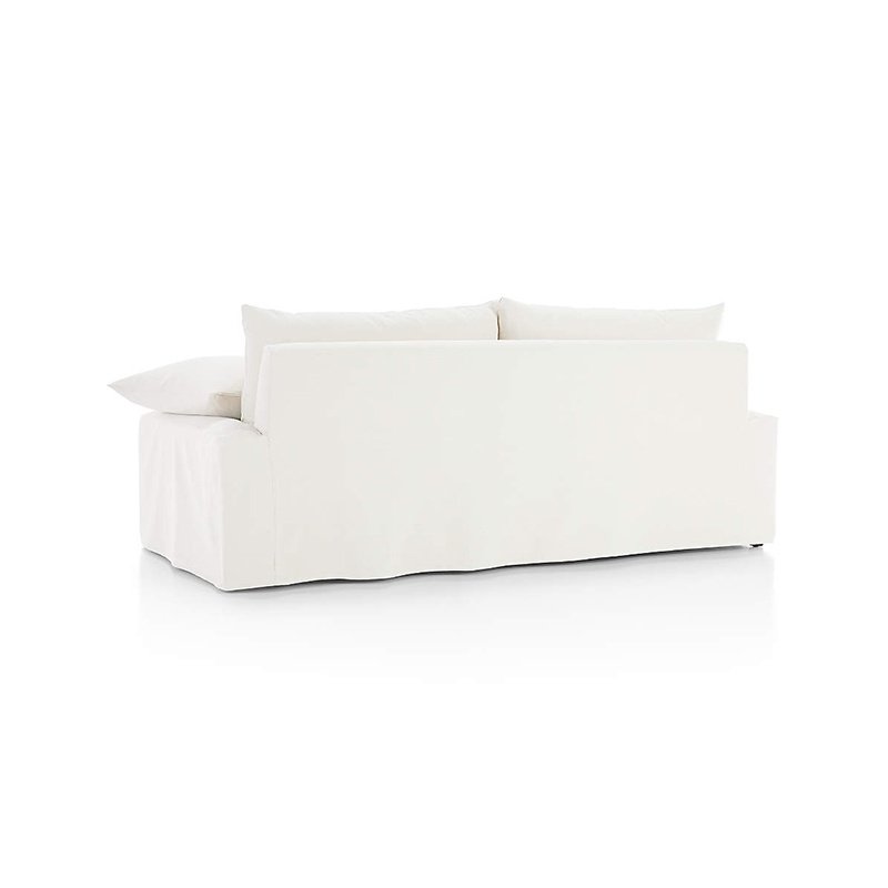 Sofa living room modern minimalist small apartment leather sofa