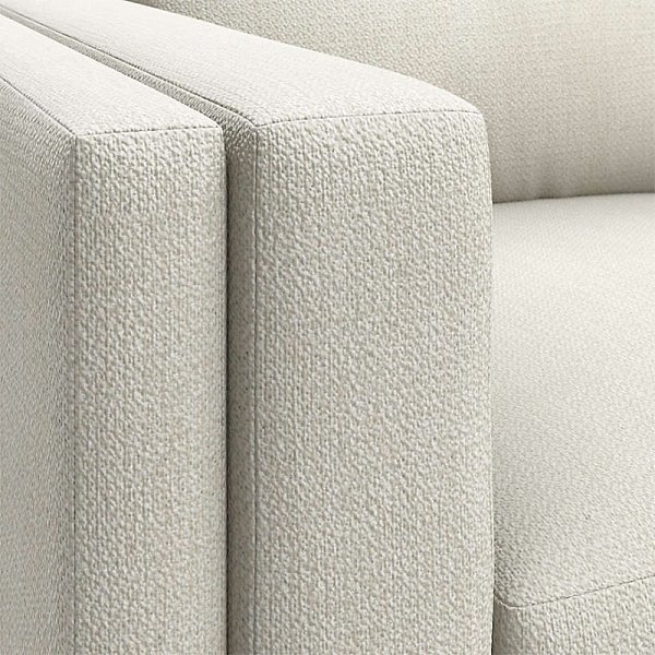 Block Leg Sofa Living room modern minimalist small apartment leather sofa