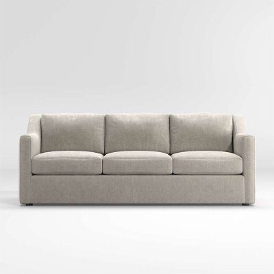 Notch Sofa Living room modern minimalist small apartment leather sofa