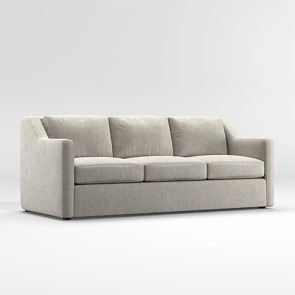 Notch Sofa Living room modern minimalist small apartment leather sofa