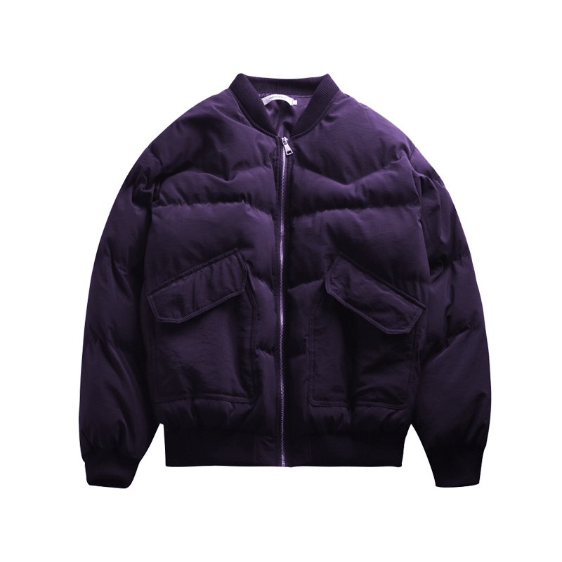 Winter new all-match men's jacket trend zipper baseball shirt