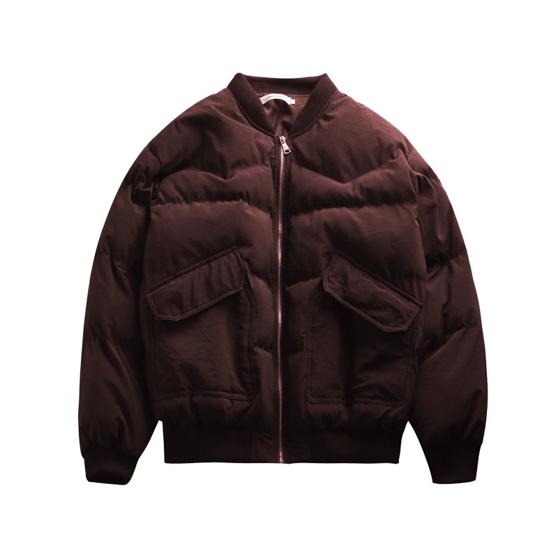 Winter new all-match men's jacket trend zipper baseball shirt