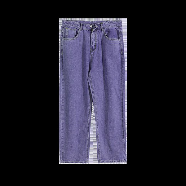 Trendy boys casual trousers nine-point plus fleece wide-leg pants