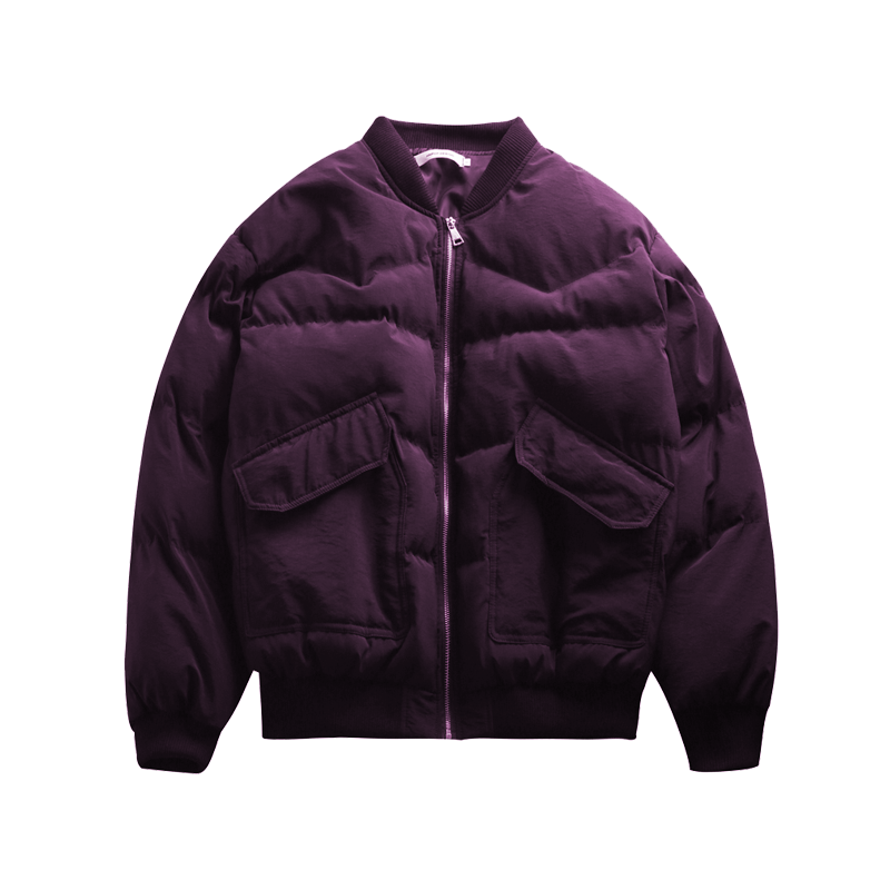 Winter new all-match men's jacket trend zipper baseball shirt