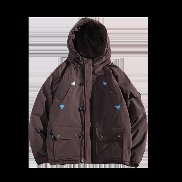 Japanese thick padded jacket men's tooling jacket down padded jacket