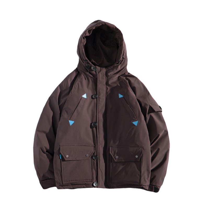 Japanese thick padded jacket men's tooling jacket down padded jacket