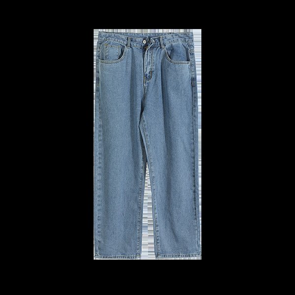 Trendy boys casual trousers nine-point plus fleece wide-leg pants